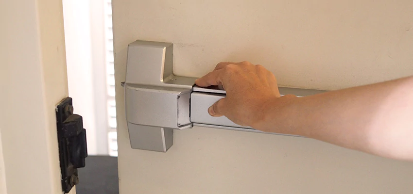 Roller Gate Panic Bar Installation in East Porterville, California